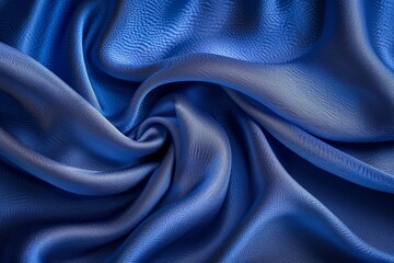 Enchanting Royal Blue Silk Symphony