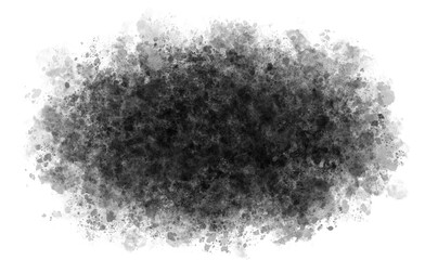 もや　グレー　水彩　背景　透過