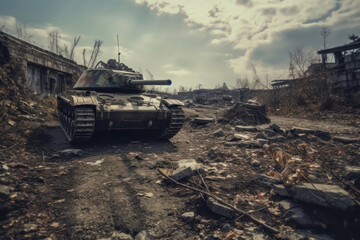 荒地, 戦場, 崩壊, 戦争, 破壊, 草原, 危険, wasteland, battlefield, collapse, war, destruction, steppe, danger