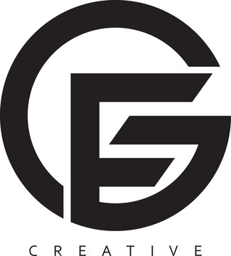 FG or GFC letter modern logo design