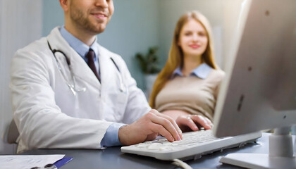 Obraz premium The Digital Collaborators. Generative AI