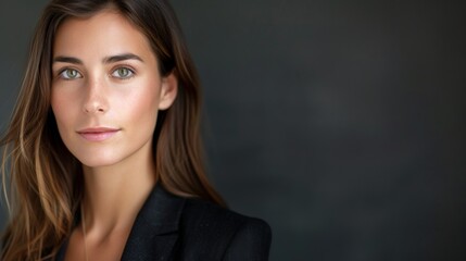 Portrait of successful business woman in business centre