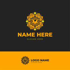 Fototapeta premium Balance Mandala Beauty Logo for Beauty and Wellness Product logo design