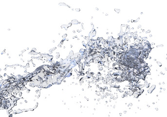 水しぶき
