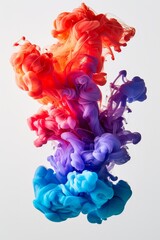 Colorful paint explosion at monthly art event inspires creativity and unleashes artistic expression