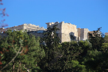 Fototapeta na wymiar acropolis