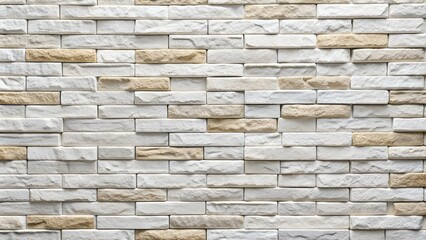 Obraz premium white brick wall background, modern design