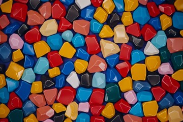 Abstract Colorful plastic decoration background for Poster design and presentation