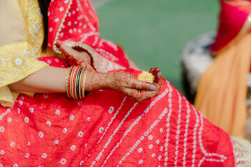 Naklejka premium Hindi wedding ceremony 