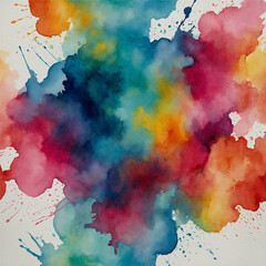 Obraz premium Watercolor background, Generative AI