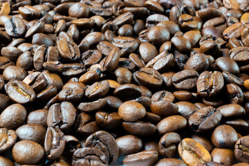 coffee beans background