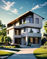 modern house exterior architecture design