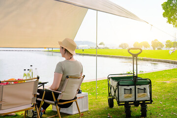 Leisure by the Lake: Portable Outdoor Living Essentials