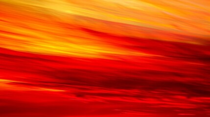 Vibrant Red and Orange Abstract Motion Blur Background