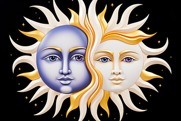 Surya in Hindu mythology is revered as the god of the sun embodying the radiant energy that sustains life on earth and symbolizing the source of all light and warmth