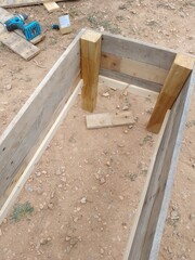 Construction of Garden Planter Wood Frame