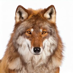 Obraz premium wolf isolated on white background