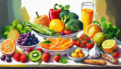 Alimentação saudável e biológica
