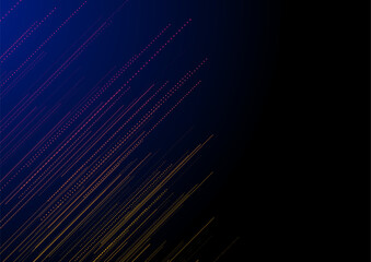Futuristic abstract minimal tech background with dotted lines. Vector design