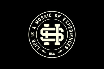 Modern graphic t-shirt streetwear style minimalist clothing brand templates