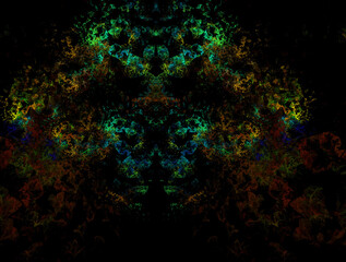 Imaginatory fractal abstract background Image