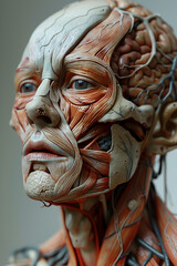 Human anatomy 3d illustration