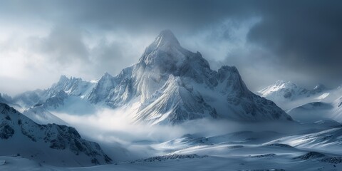 Obraz premium Rugged Peaks