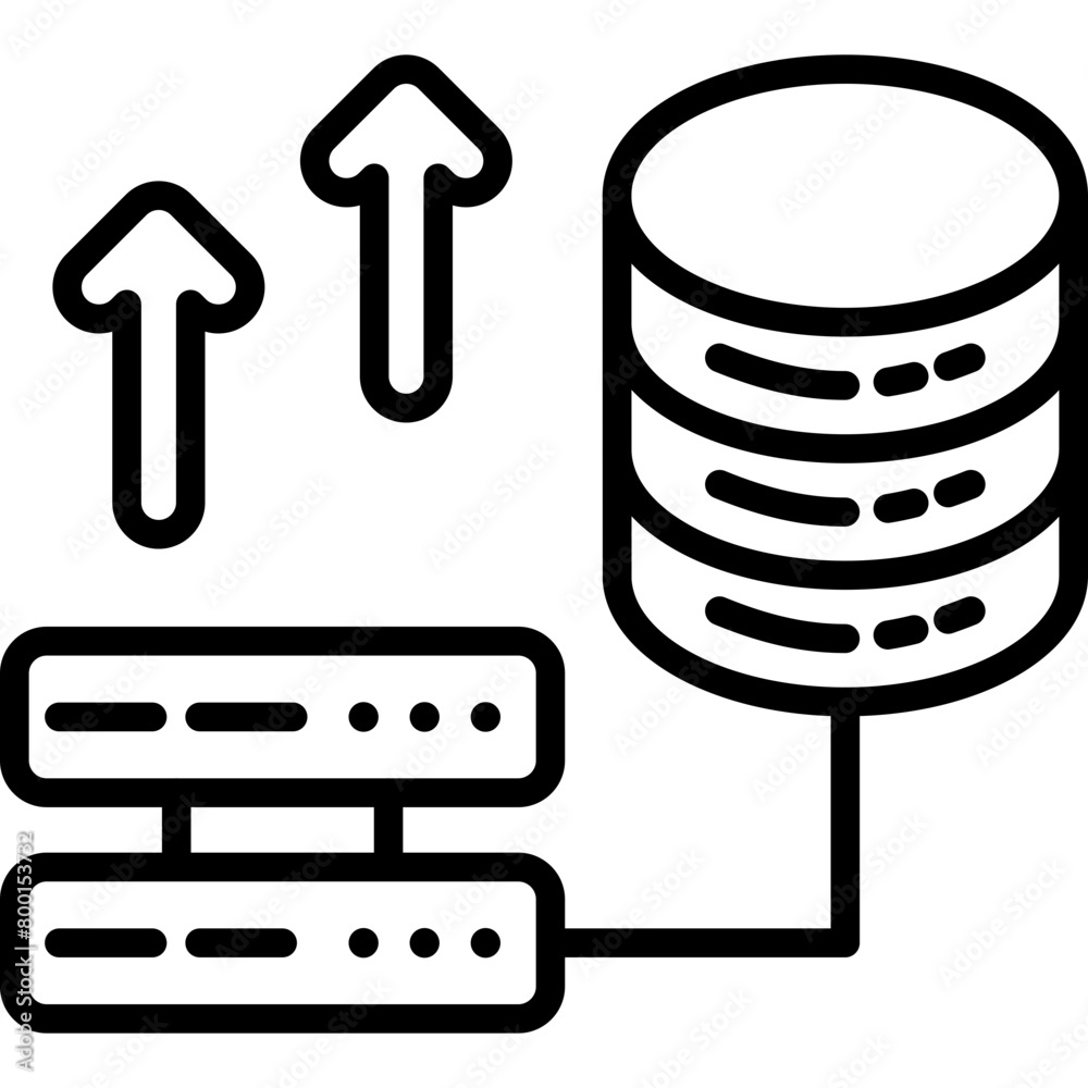 Sticker Data Storage Icon