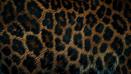 Safari Chic: Solid Leopard Print Background