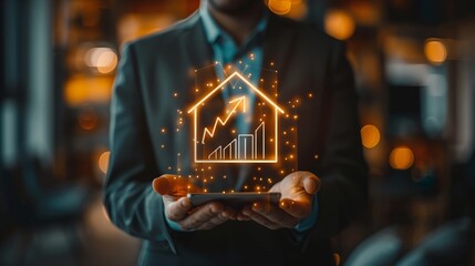 Real Estate Market Surge in Warm Glow