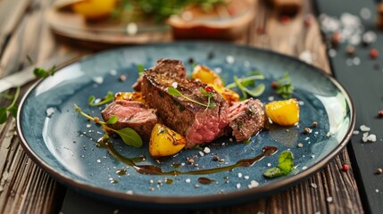 delicious meat dish.