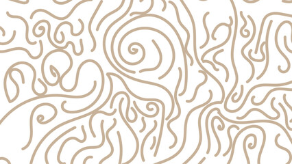 Colorful line doodle seamless pattern set. Minimalist style art background, trendy design with basic shapes. Modern abstract color backdrop. Vector