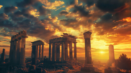 ruins of ancient temple