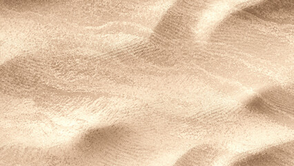 Fototapeta na wymiar The graphic background is a grunge or sand pattern with a wavy and rough texture with a light brown gradient. For summer backdrops, backdrops, banners, old