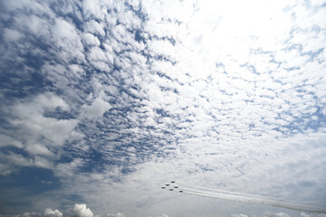 ブルーインパルスと広い空