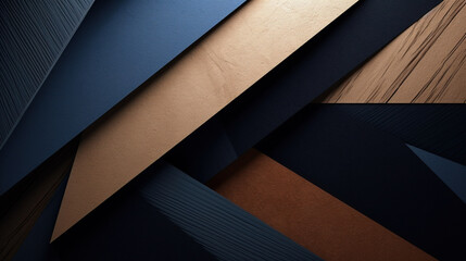 Dark Blue and Beige Geometric Modern Texture Design Background