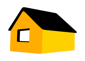 Home, house, building and architecture. Construction, housing, real estate and property, illustration