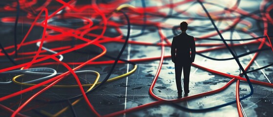 Visualizing the complexities of ethical decisionmaking in business, where lines often blur