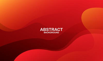 Abstract red background with waves. Eps10 vector