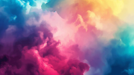 Obraz na płótnie Canvas Colorful Clouds
