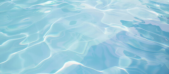 Obraz premium Beautiful, clear, blue water 