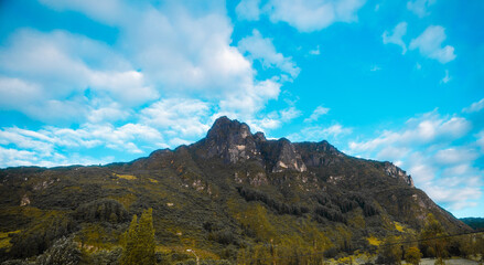 Fototapeta premium autumn in the mountains