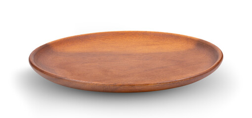 wood plate isolated on transparent png