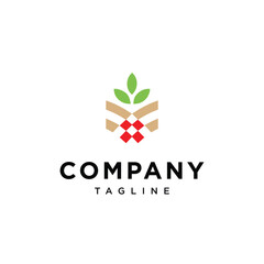 croatian farm logo icon vector template.eps