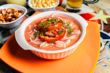red ceviche