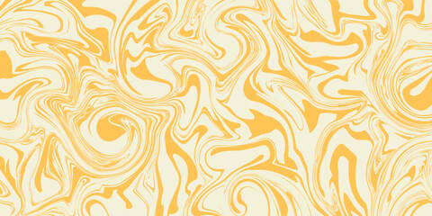 Groovy hippie 70s backgrounds. Waves, swirl, twirl pattern