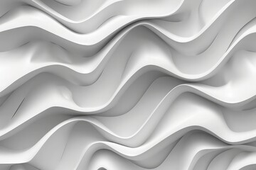 abstract pattern seamless, wave wavy nature geometric modern on white background for interior wall ,White light panel, background or banner made of waves ,Decorative element or screensaver