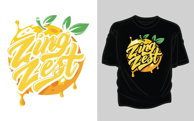  Zestful Citrus Zing into Life with Lemon  T  Shirt  Design 