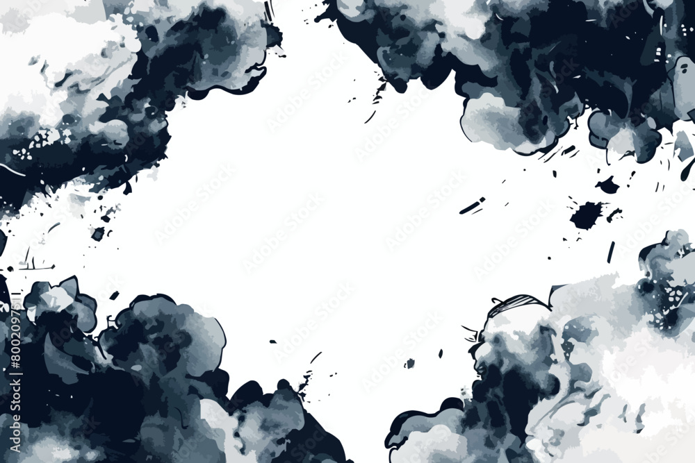 Fototapete Comic Blank Speech Bubble With Copy Space Over Color Background Design. Empty Template In Explosion Framework Representing Advertisement And Promoting Business.