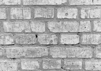Brick wall pattern background. Pencil drawing sketch illustration